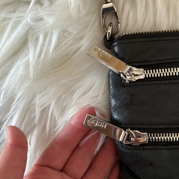 HOBO | The Original Bag Double Zipper Black Clutch/Purse - Picture 2 of 11